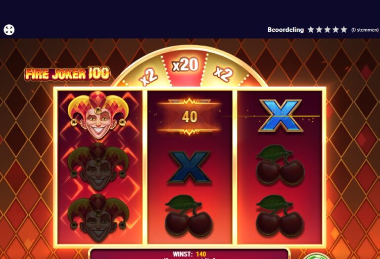 Screenshot 2 van Fire Joker 100